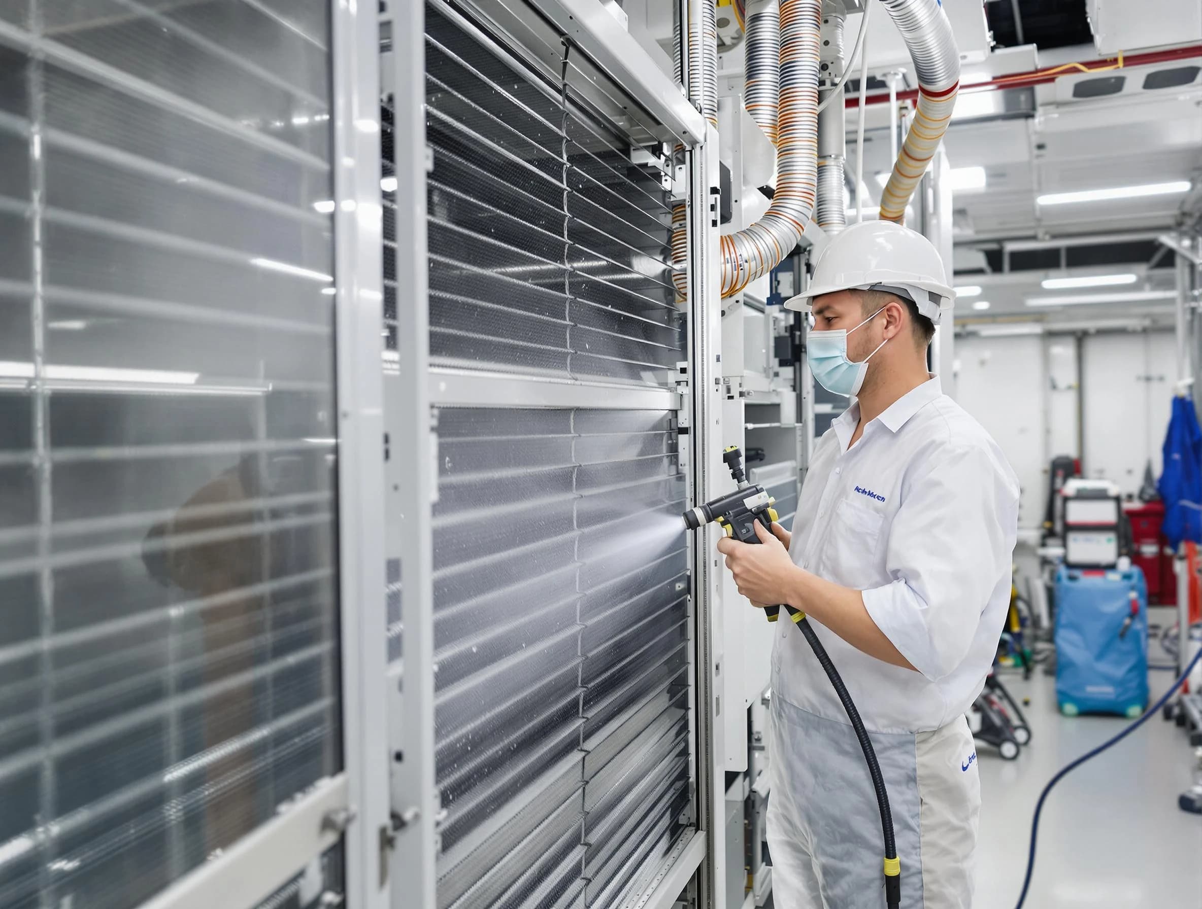 Professional AC coil cleaning by Lindon Air Duct Cleaning in Lindon