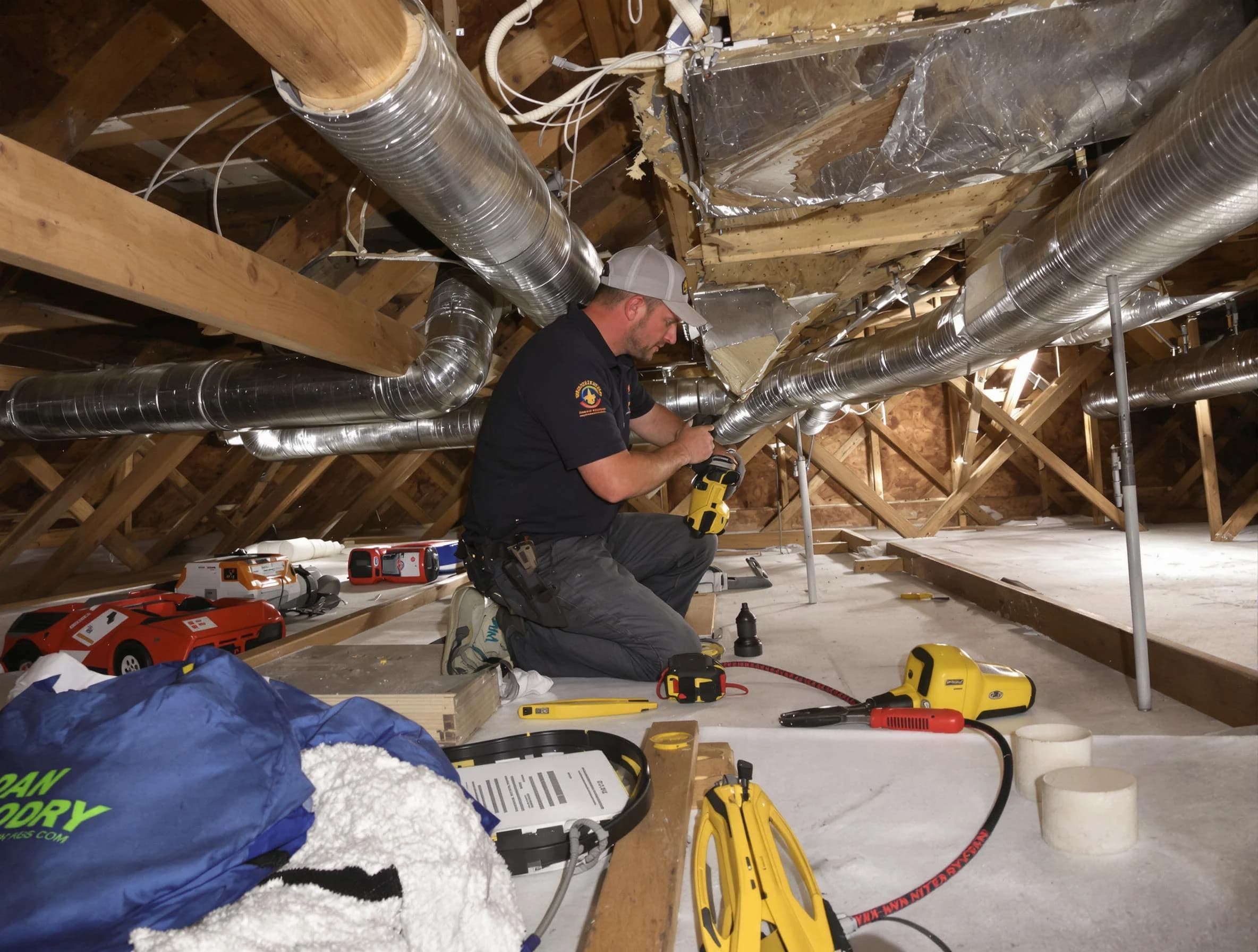 Professional air duct repair by Lindon Air Duct Cleaning in Lindon