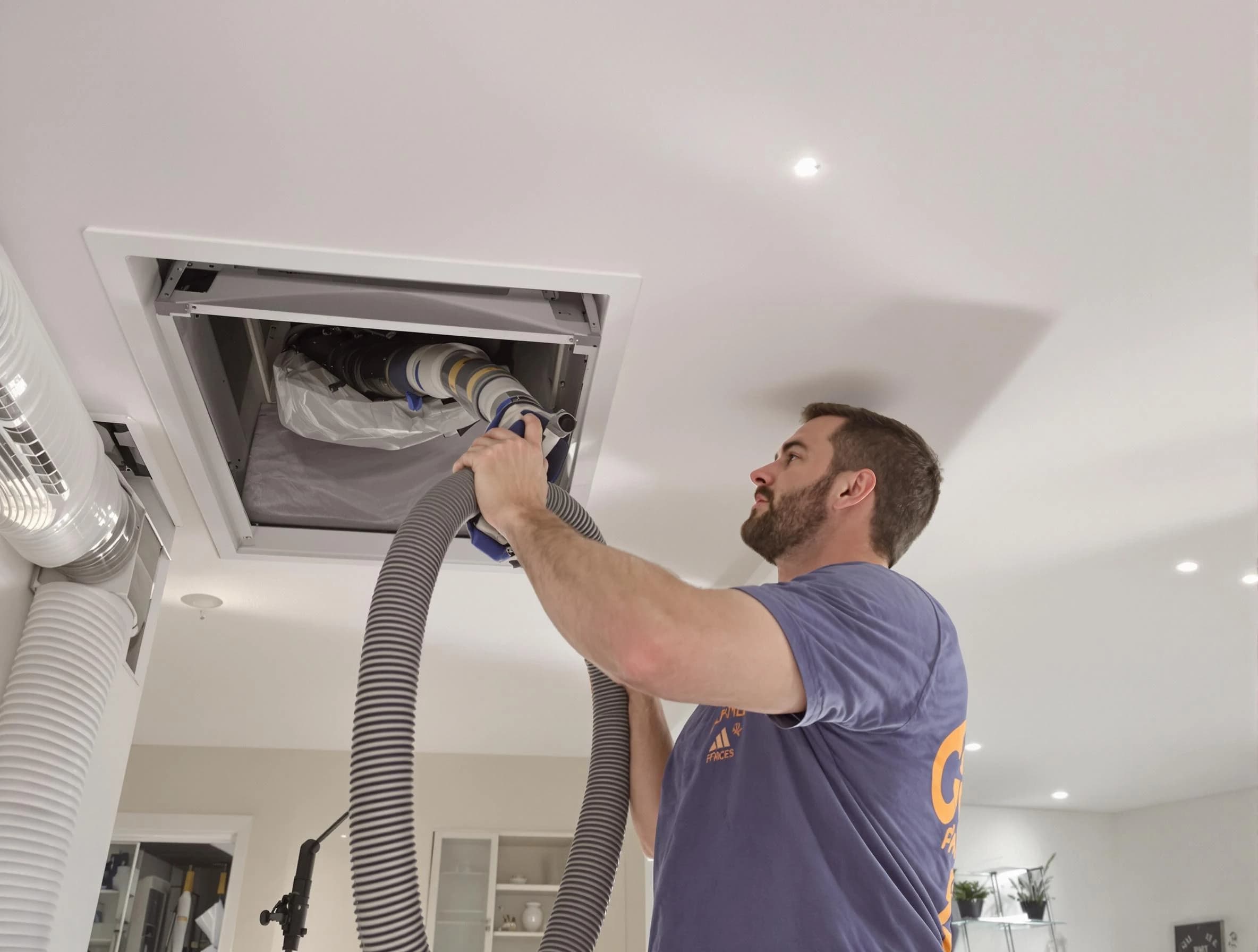 Precision indoor duct cleaning by Lindon Air Duct Cleaning in Lindon