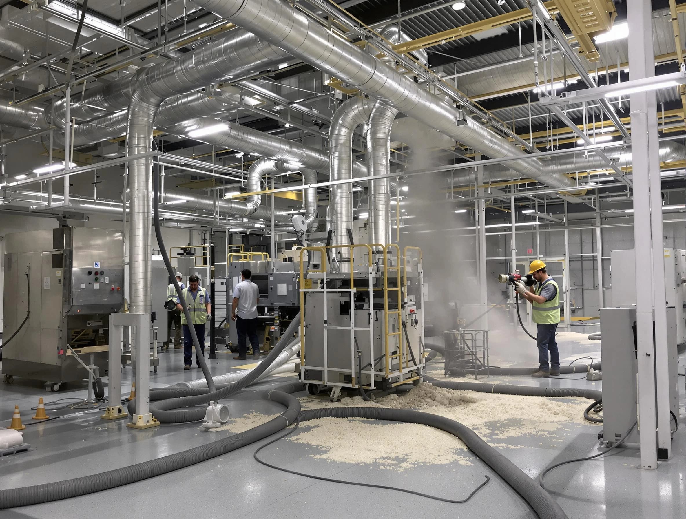 Heavy-duty industrial duct cleaning by Lindon Air Duct Cleaning in Lindon