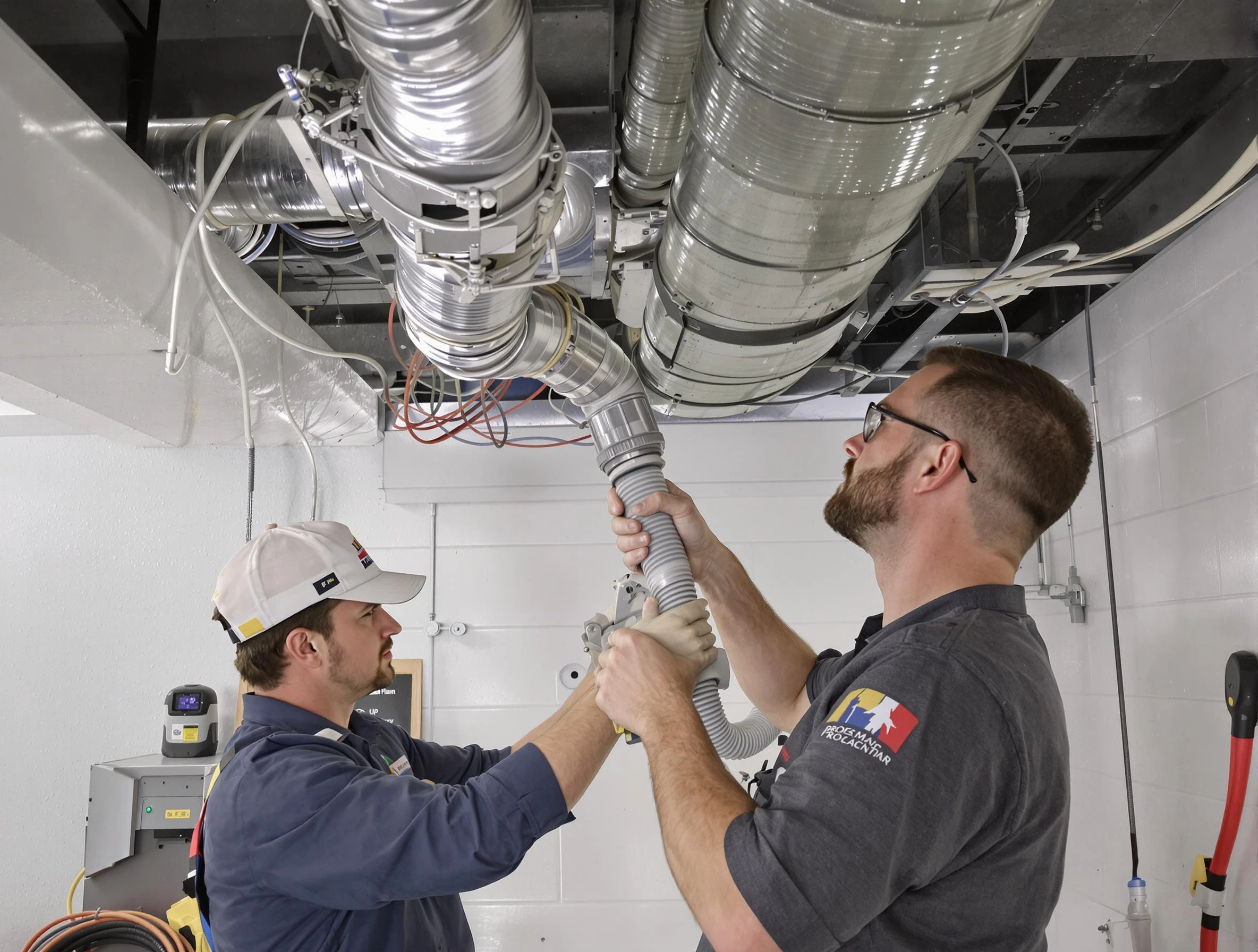 Lindon Air Duct Cleaning technician performing thorough AC duct cleaning in Lindon