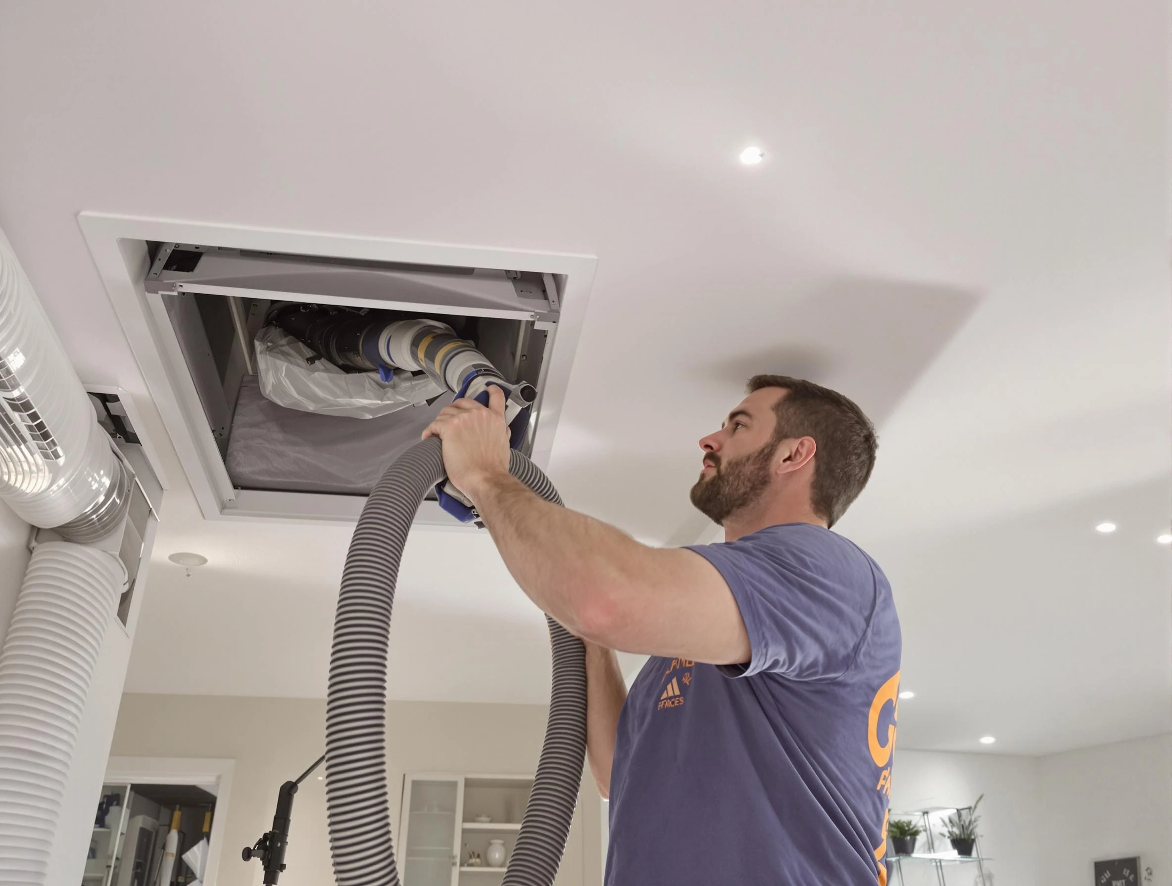 Precision indoor duct cleaning by Lindon Air Duct Cleaning in Lindon
